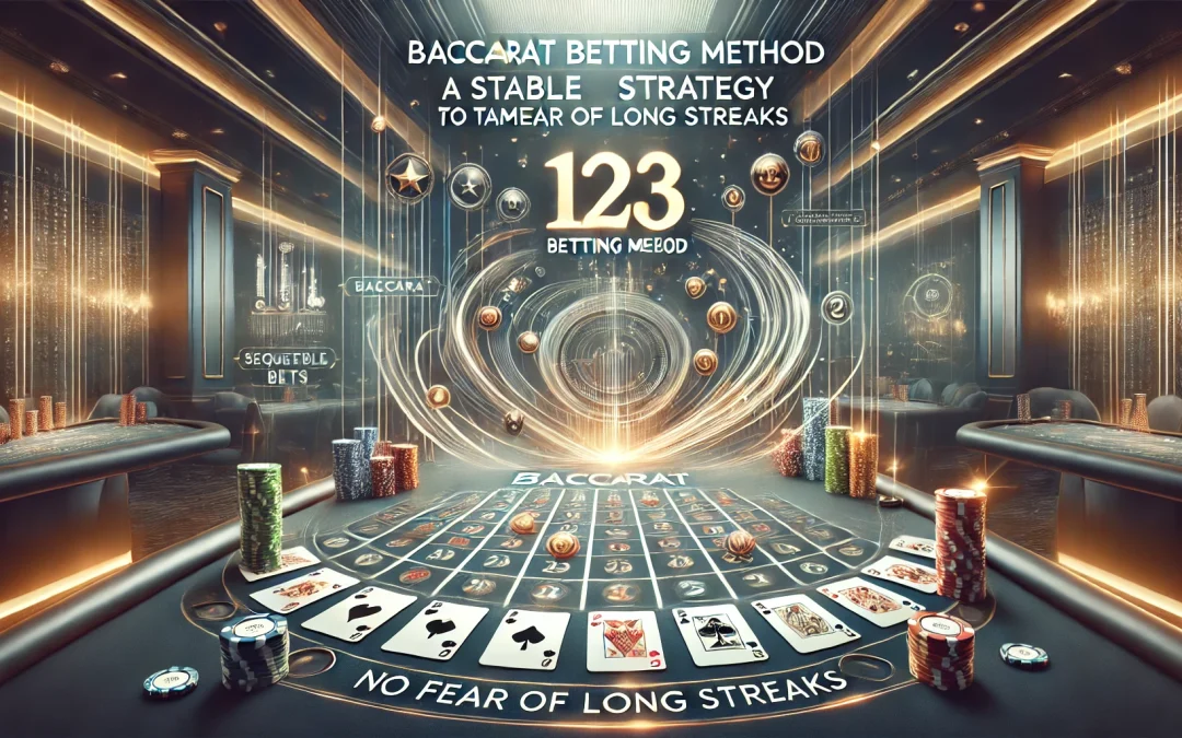 百家樂「123投注法」：打破亂局的穩定策略，長龍也無懼