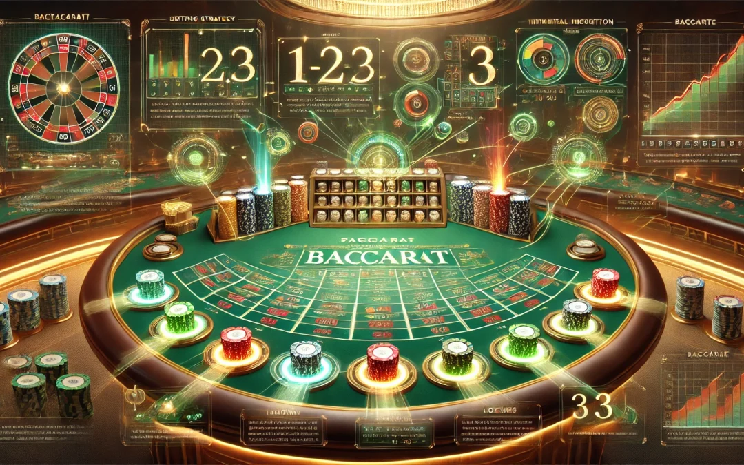 百家樂1-2-3投注法大公開：新手必學的穩賺技巧！