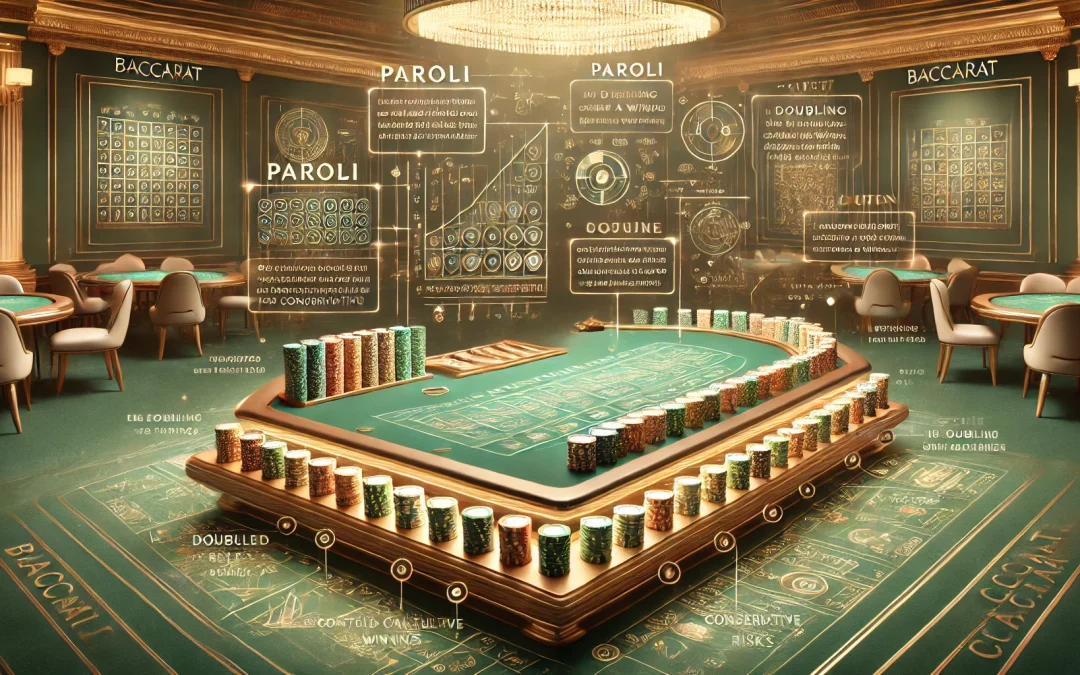 百家樂PAROLI投注法全解析：保守玩家的穩賺策略！