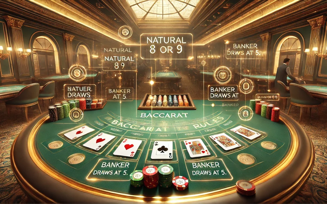 百家樂規則與補牌全解析：掌握細節，玩轉勝負之道！